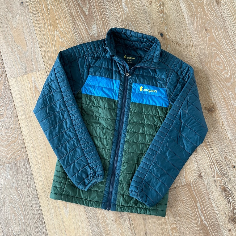 Men’s cotopaxi lightweight puffer jacket